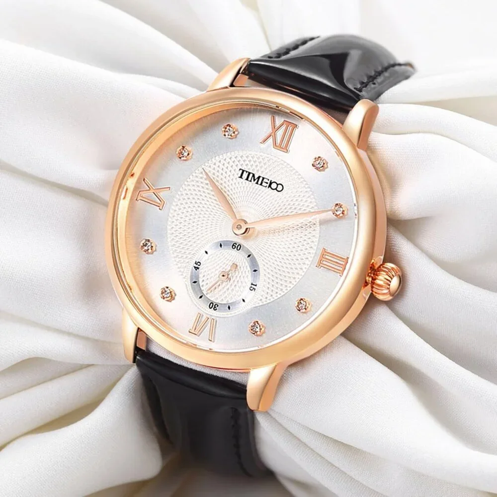 Women's Watches for Ladies Female Wrist Watch Leather Band Waterproof Thin Minim - Picture 5 of 9